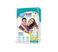 iD Comfy Junior Pants Unisex Sous-Vêtements de Nuit Absorbants pour Enfants 8-15 Ans 14 Pièces, Blanc