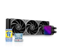 ID-COOLING DX360 MAX Refroidisseur liquide processeur ARGB AIO 360 mm, radiateur 38 mm, ventilateurs 3 x 120 mm, prise en charge zéro tr/min, Intel LGA1851/1700/1200/115X et AMD AM5/AM4, TDP 350 W