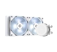 ID-COOLING FROSTFLOW X 240 - Refroidisseur d'eau pour CPU de type LGA1700, compatible AIO, refroidisseur liquide de 240 mm, LED blanc, ventilateurs PWM de 2 x 120 mm, Intel 1700/1200/115X, AMD AM4/AM5