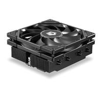ID-COOLING IS-40-XT Refroidisseur d'air pour processeur à profil bas de 47 mm de hauteur, 4 tuyaux de chaleur à contact direct pour HTPC, ITX et constructions à petit facteur de forme, ventilateur fin