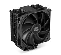 ID-COOLING SE-214-XT Noir - Refroidisseur CPU Tout Noir, 4 Caloducs en Contact Direct, Ventilateur PWM de 120 mm, Sans Interférence avec la RAM, TDP 180W, Compatible avec les Sockets Intel LGA1700