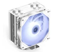 ID-COOLING SE-224-XTS Refroidisseur de processeur blanc 4 caloducs CPU Refroidisseur d'air LED blanc 120 mm PWM ventilateur CPU pour Intel LGA1700/115X/1200 ; AMD AM4/AM5