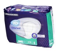iD Discreet For Men Super Serviette hygienique 14 pc(s)