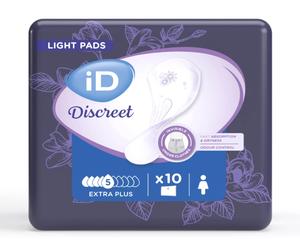 iD Discreet Light Pads Extra Plus - Protection anatomique pour femme