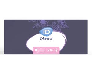 iD Discreet Light Pads Ultra mini - Protection anatomique pour femme