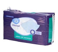 iD Discreet Underpads 60x60 Super Protections pour incontinence 30 pc(s)