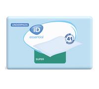 ID Essential Underpads Super 40 x 60 cm - 9 paquets de 30 protections