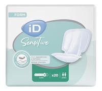 iD Form Serviettes Jetables Incontinence, Lot de 21, 2530 ml | Super absorbantes, Design discret, Protection anti-fuite, Indicateur d'humidité, Contrôle des odeurs, Pour femmes et adultes