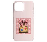 I'd Hit That Cornhole Player Pouf Poire avec nœud Coquette Coque pour iPhone 16 Pro Max