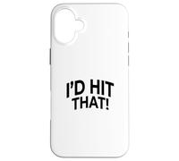 Id Hit That Funny Sports Pun Humour effronté Coque pour iPhone 16 Plus