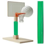 ID - Housse de colonne pour supports de sous-sol, 15,2 cm, 20,3 cm, 25,4 cm, 30,5 cm de long, rembourrage de protection robuste pour colonne de garage avec rembourrage pour salles de sport/extérieur