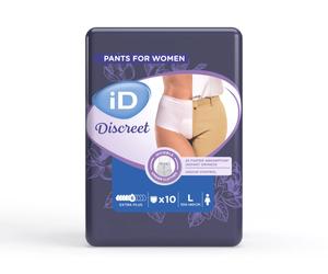 iD Intime Pants Plus - Couche-culotte pour femme - Taille L - 10 pièces