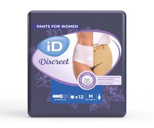 iD Intime Pants Plus - Couche-culotte pour femme- Taille M - 12 pièces
