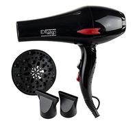 ID Italian Design - Sèche-cheveux professionnel avec diffuseur GTI 2600 Diffus Plus - Moteur AC 2200 W - 2 vitesses, 2 températures et air froid - Cheveux bouclés et ondulés