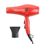 ID Italian Design Sèche-Cheveux Professionnel GTI 2600 Cherry Plus - Sèche-Cheveux Professionnel avec Puissance 2200W, Moteur AC Haute Performance, 2 Vitesses, 3 Modes de Chaleur - Rouge