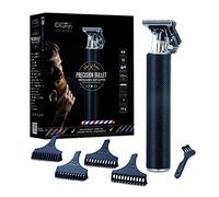 ID Italian Design Tondeuse de Précision Homme - Rasoir de Finition & Détails - Appareil Sans Fil Rechargeable - Pour Barbe, Moustache, Contours & Corps