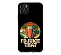 I'd Juice That Healthy Smoothie Nutrition Puns Coque pour iPhone 11 Pro Max