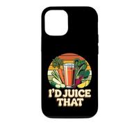 I'd Juice That Healthy Smoothie Nutrition Puns Coque pour iPhone 12/12 Pro