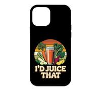 I'd Juice That Healthy Smoothie Nutrition Puns Coque pour iPhone 12 Mini
