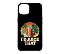 I'd Juice That Healthy Smoothie Nutrition Puns Coque pour iPhone 13