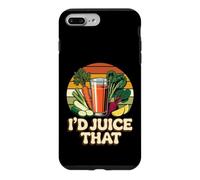 I'd Juice That Healthy Smoothie Nutrition Puns Coque pour iPhone 7 Plus/8 Plus