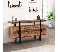 IDMarket Buffet AUSTRIA 140 cm 4 portes pieds épingle