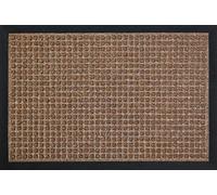 ID Mat 4060 10 Impact Carre Tapis Paillasson Fibre Polypropylène/Caoutchouc Marron 60 x 40 x 1 cm