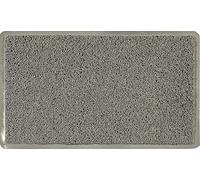 ID Mat 608002 Itinéraire Tapis Paillasson Fibre Vinyle Gris 80 x 60 x 1,10 cm