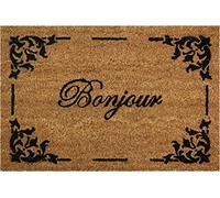 ID MAT Coco texte Bonjour Coco texte, PVC, Ecru, 40x60x1, 5 cm