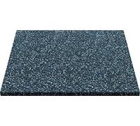 Dalle anti-vibration - IDMAT - 600x600x10 mm - Gris anthracite chiné - Caoutchouc recyclé