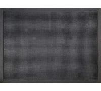 ID Mat M51_L Picots Light Tapis Paillasson Caoutchouc Noir 80 x 60 x 1,6 cm