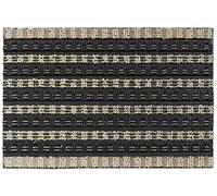 ID MAT Solido Tapis Paillasson, Fibres endos polypropylène, Kaki/Noir, 40 x 60 cm