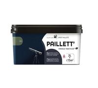 ID Paillet Peinture à l'eau Intérieur Effet Métallisé C-Kaki - 2 L