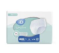 iD Pants Incontinence Sous Vêtement Absorbant Plus Taille M 14 protections
