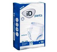 iD Pants Incontinence Sous Vêtement Absorbant Plus Taille XS 14 protections