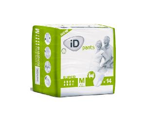 iD Pants Incontinence Sous Vêtement Absorbant Super Taille M 12 protections