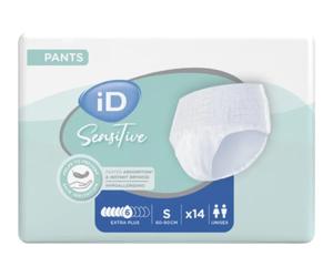 iD Pants Plus - Couche-culotte unisexe - Taille S - 14 pièces