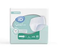 iD Pants Super - Couche-culotte unisexe - Taille L - 12 pièces