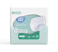 iD Pants Super - Couche-culotte unisexe - Taille XL - 12 pièces