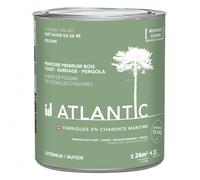 ID PARIS Peinture bois extérieurs -RAL 6021 Vert sauge Ile de Ré - 2L - ATLANTIC