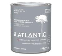 ID PARIS Peinture bois extérieurs - RAL 7040 Gris orage Ile d'Yeu- 2L - ATLANTIC