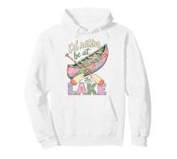 I'd Rather Be At The Lake Canoe Paddle Lake Life Sweat à Capuche