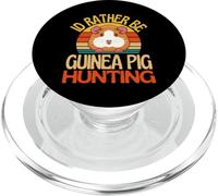 Id Rather Be Cochon d'Inde Chasse Mignon Amoureux de Cochon d'Inde PopSockets PopGrip pour MagSafe