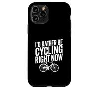 I'd Rather Be Cycling Right Now Cycling Athusiast Coque pour iPhone 11 Pro