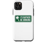 I'd Rather Be Dinking Pickleball Funny Player Humour Coque pour iPhone 11 Pro Max