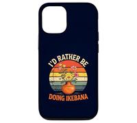 Id Rather Be Doing Ikebana Arrangement Floral Japonais Amusant Coque pour iPhone 12/12 Pro
