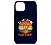 Id Rather Be Doing Ikebana Arrangement Floral Japonais Amusant Coque pour iPhone 13