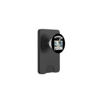 Id Rather Be Fishing Saying For Dad Peaceful Fishing Scene PopSockets PopWallet pour MagSafe