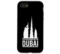 I'd Rather Be in Dubai - Urban Skyline Graphic Coque pour iPhone SE (2020) / 7 / 8