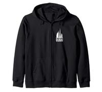 I'd Rather Be in Dubai - Urban Skyline Graphic Sweat à Capuche